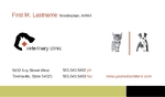 Veterinary Clinic - Business Card