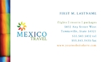 Mexico Travel - Business Card